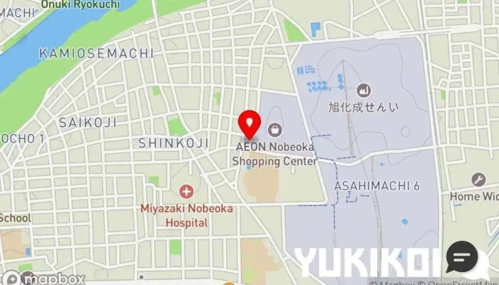 の地図 路地裏コロッケとメンチカツ なろう テイクアウト で 延岡市