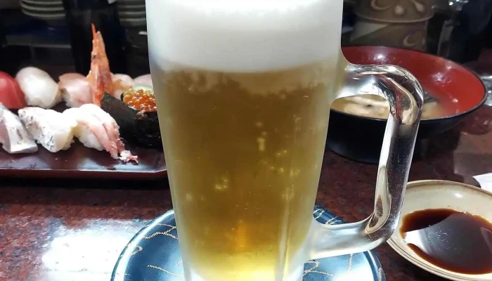 近江町市場寿し 本店 -  ビール - 金沢市