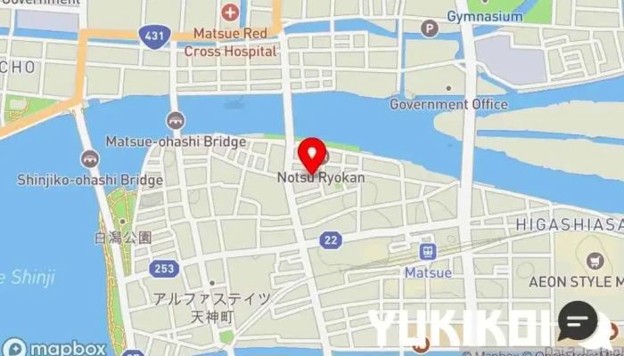 の地図 酒とさかな でろ 軽食店 で 松江市