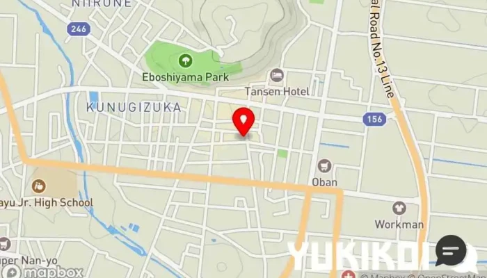 の地図 酒房 柳生の庄 居酒屋 で 南陽市