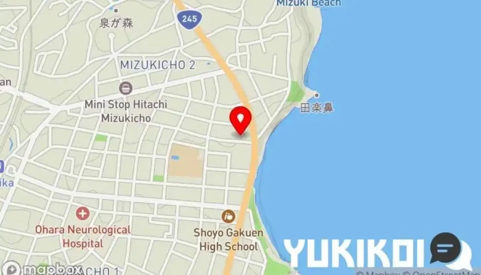 の地図 酒楽食彩 京四季 会席・懐石料理店 で 日立市