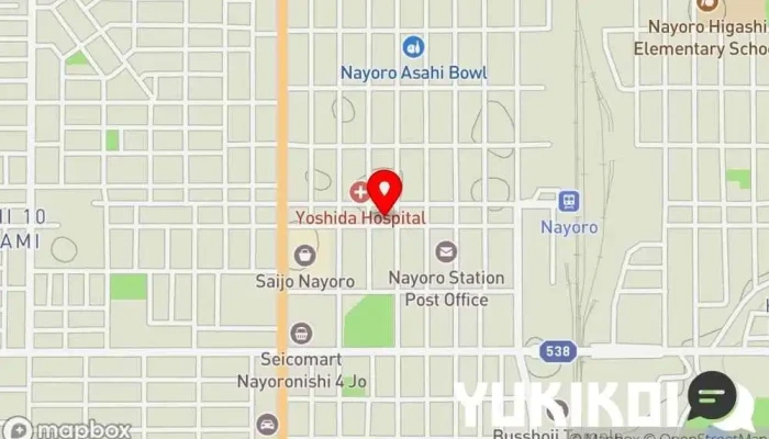 の地図 酒膳処 いなか家 居酒屋, 中華料理店 で 名寄市