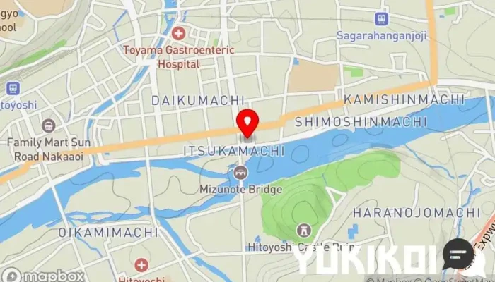 の地図 重兵衛 和食店 で 人吉市