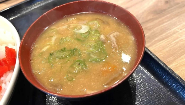 野郎めし野田店 -  味噌汁 - 野田市