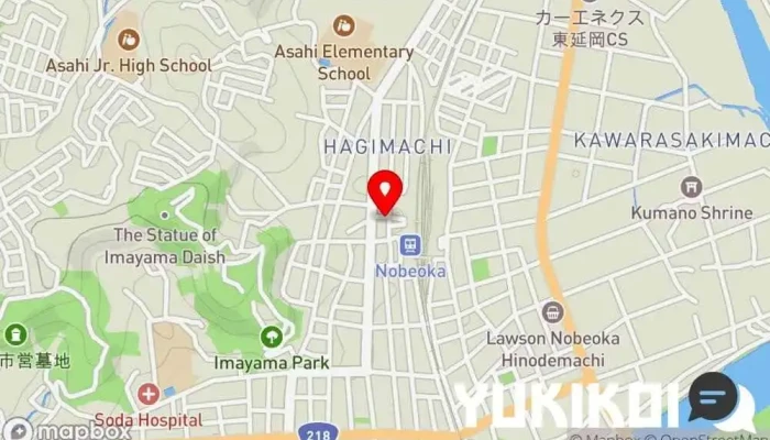 の地図 金龍福 中華料理店, 店舗 で 延岡市