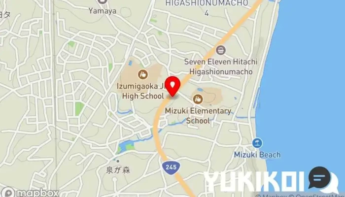の地図 鈴木食堂 定食屋 で 日立市