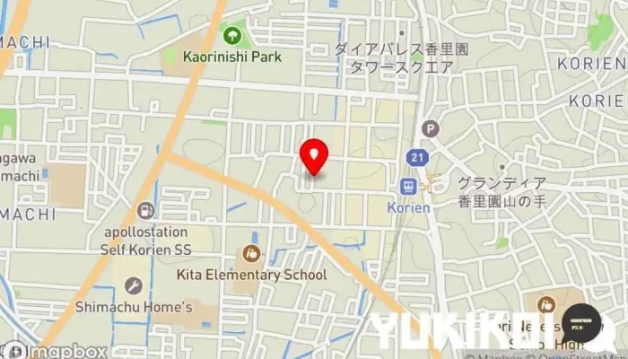 の地図 鉄板焼酒場 はふう お好み焼き店, 居酒屋, 鉄板焼き店 で 寝屋川市