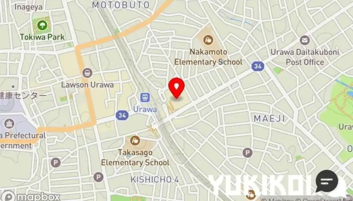 の地図 鎌倉パスタ 浦和パルコ店 イタリア料理店, ヨーロッパ料理店, 日本式洋食レストラン, 洋食レストラン で さいたま市