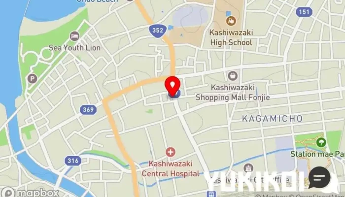 の地図 韓国料理マチャラン レストラン で 柏崎市