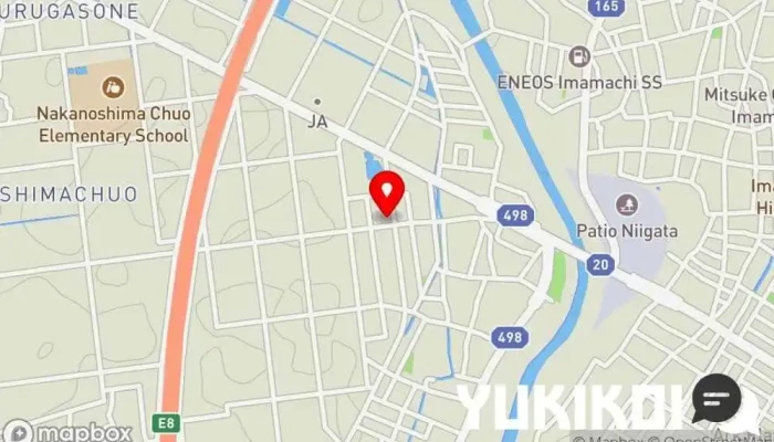 の地図 食事処 せと 定食屋 で 長岡市
