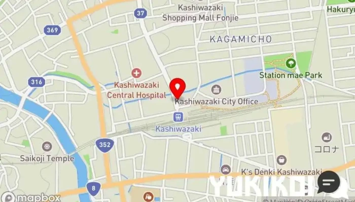 の地図 食事処おおはし 定食屋, 和食店 で 柏崎市