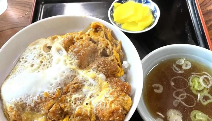 食堂みちのく -  カツ丼 - 新庄市