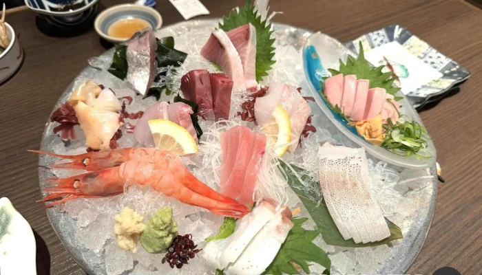 食楽 かぶ菜 -  刺身 - 金沢市
