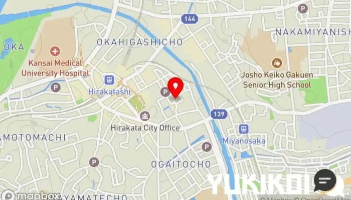 の地図居酒屋 食美人 en 枚方市 の地図 食美人 居酒屋 で 枚方市