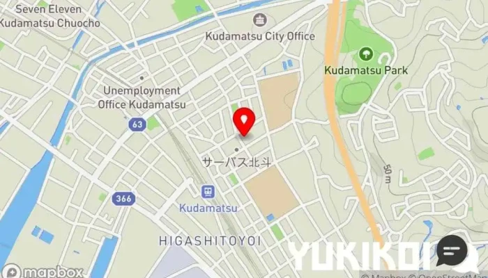 の地図 食蔵 升吉 居酒屋 で 下松市