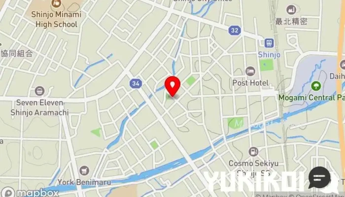 の地図 養老乃瀧 新庄店 居酒屋 で 新庄市