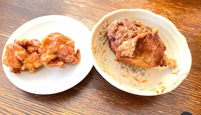 高島屋食堂 -  から揚げ - 三笠市