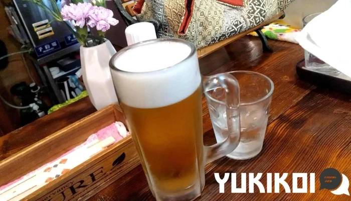 高島屋食堂 -  ビール - 三笠市