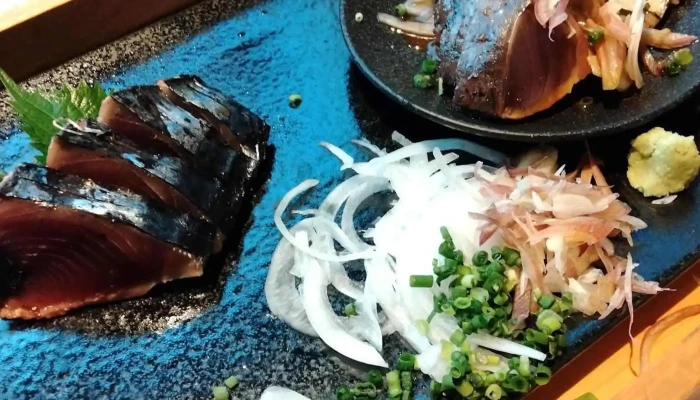 高知藁焼き 屋台餃子 土佐宿毛マーケット -  刺身 - さいたま市