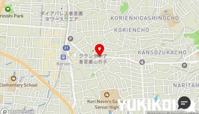 の地図 高級中華仕出し弁当 熊猫軒 中華料理店, 仕出し・ケータリング, 中華麺レストラン, 担々麺屋, レストラン, 四川料理店 で 寝屋川市