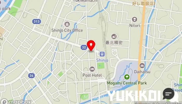の地図 魚民 新庄西口駅前店 居酒屋, テイクアウト, シーフード・海鮮料理店 で 新庄市