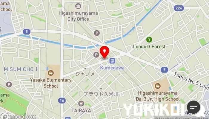 の地図 魚鮮水産 久米川南口店 居酒屋, 和食店, シーフード・海鮮料理店, 寿司店 で 東村山市