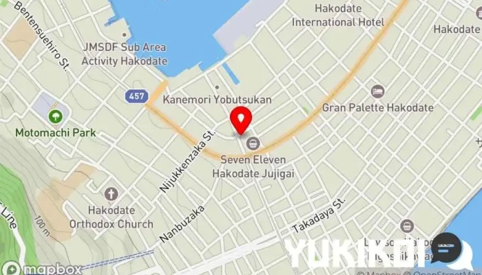 の地図 鮨処 美な味 寿司店, 和食店, シーフード・海鮮料理店 で 函館市