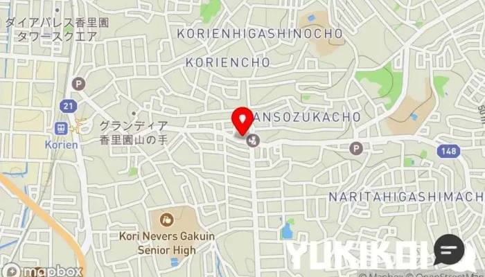 の地図 鮨楽さかえや 寿司店, 和食店 で 寝屋川市