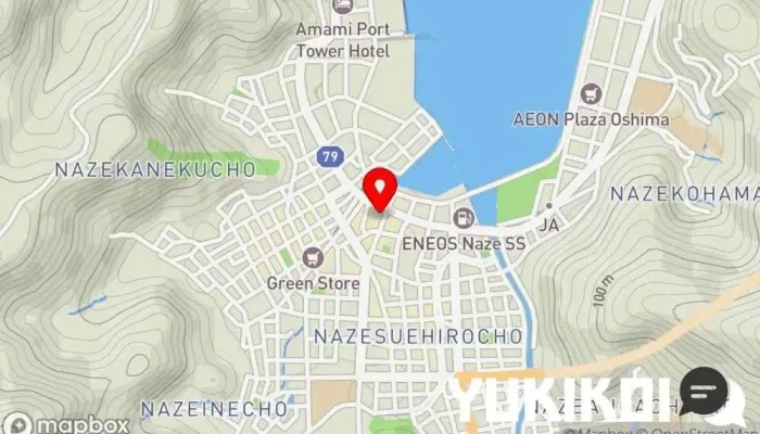 の地図 鯨石庵 レストラン で 奄美市