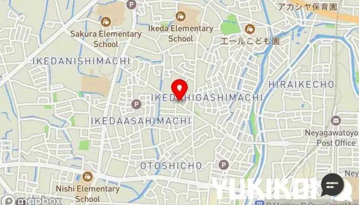 の地図 鰻の成瀬 寝屋川店 うなぎ料理店, 和食店 で 寝屋川市