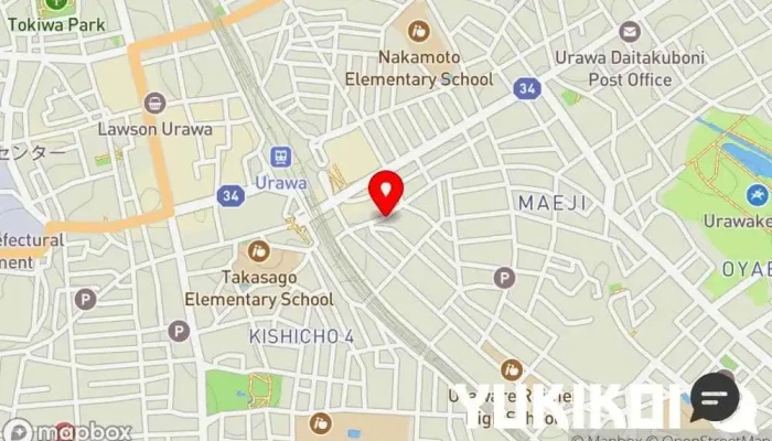の地図 鰻むさし乃 うなぎ料理店 で さいたま市