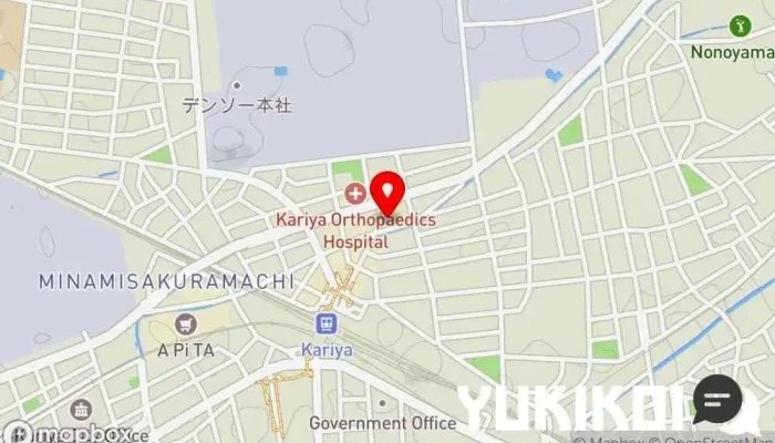 の地図 鳥けん 居酒屋, 和食店, 串焼き店, 焼き鳥店 で 刈谷市