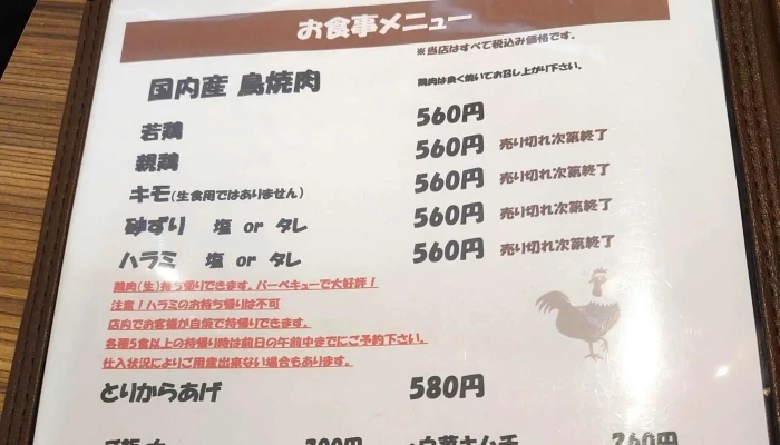 鳥焼肉よしだ -  住所 - 桜井市