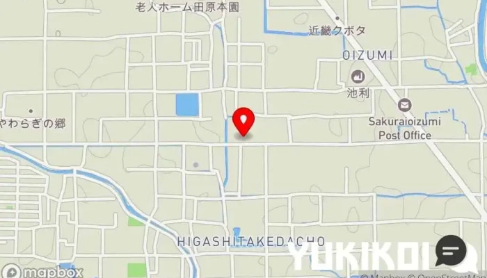 の地図 鳥焼肉よしだ 焼肉店 で 桜井市