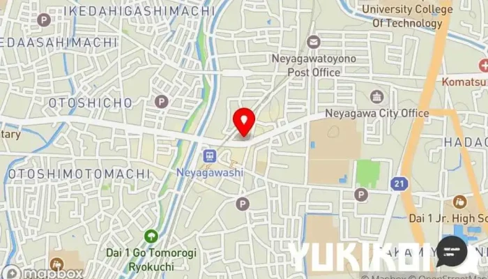 の地図 鳥貴族 寝屋川店 焼き鳥店, 居酒屋, 串焼き店 で 寝屋川市