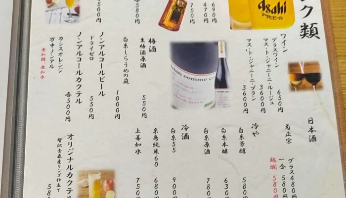 鶏料理 万中 -  スコア - 糸島市