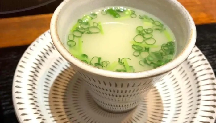 鶏料理 万中 -  味噌汁 - 糸島市