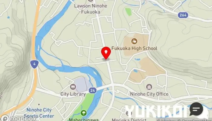 の地図 鶏鶏 居酒屋 で 二戸市