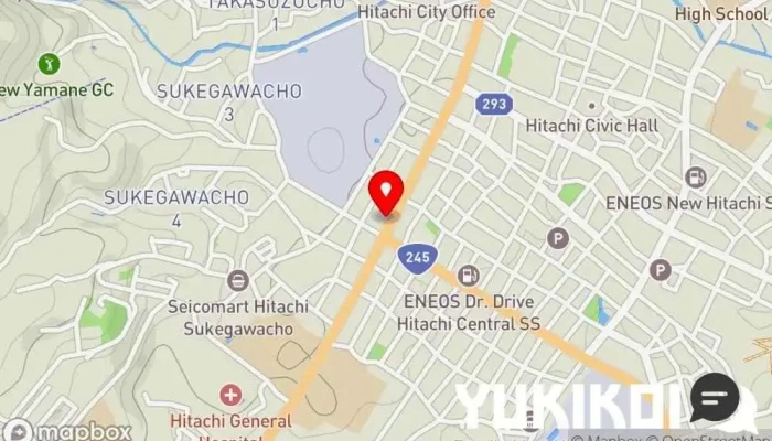 の地図 鹿島菜館 中華料理店, ラーメン屋 で 日立市