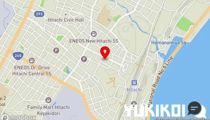 の地図 麺亭 九里林 日立店 ラーメン屋 で 日立市