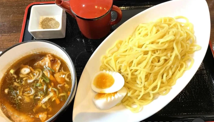 麺厨房あじさい 紅店 -  つけ麺 - 函館市