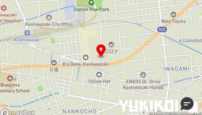 の地図 麺屋しゃがら 柏崎店 ラーメン屋 で 柏崎市
