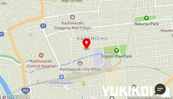 の地図 Ａｎｇｅｌｏｰｃａｆｅ（アンジェロ） レストラン で 柏崎市