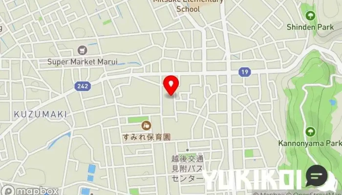 の地図 ＪＡＰＡＮＥＳＥ ＤＩＮＩＮＧ 川竹 居酒屋 で 見附市